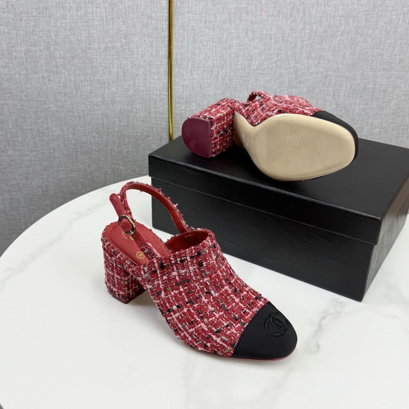 Ch**el heeled shoes